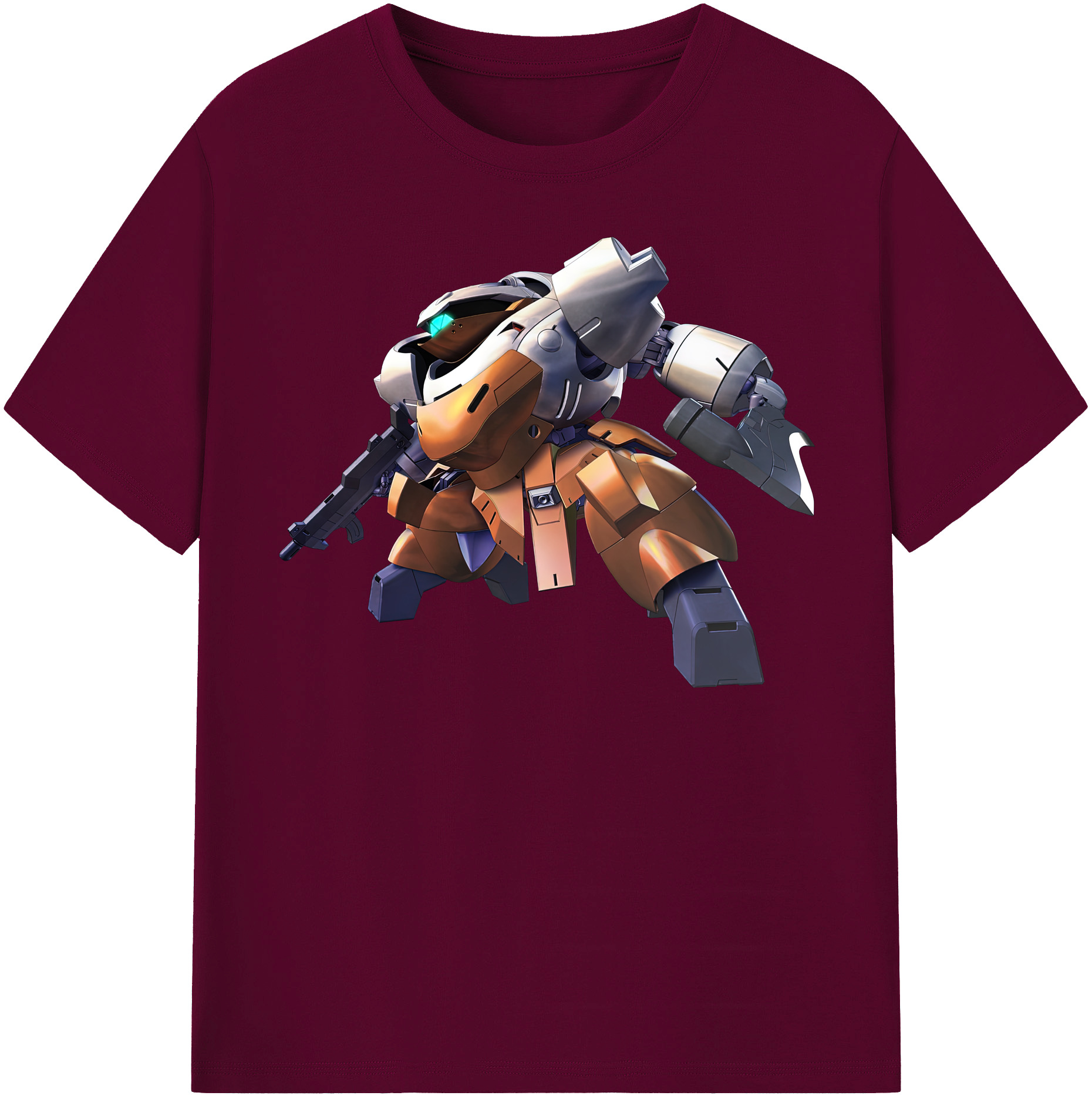 （画像用） 機動戦士ガンダム Mobile Suit Gundam レディースカジュアルプリントTシャツ（綿100％）